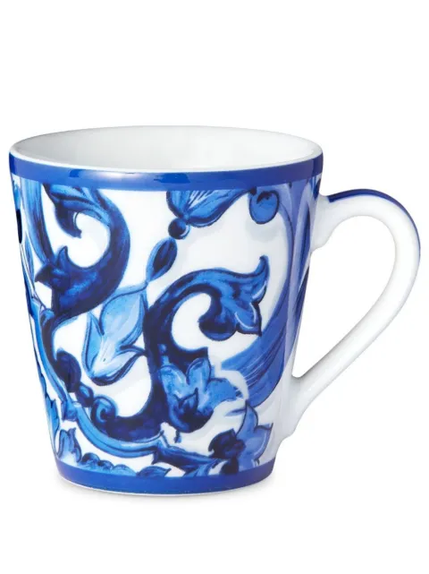 Dolce & Gabbana archive-print porcelain mug