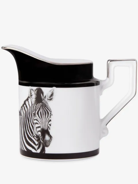 Dolce & Gabbana zebra-print porcelain creamer