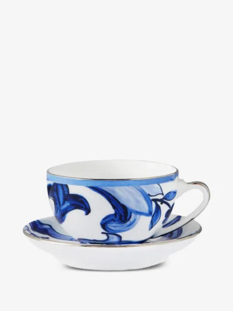 Dolce & Gabbana archive-print tea set