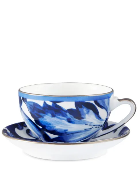 Dolce & Gabbana Blu Mediterraneo porcelain tea set