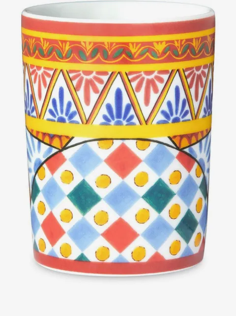 Dolce & Gabbana Copo Carretto Siciliano em porcelana