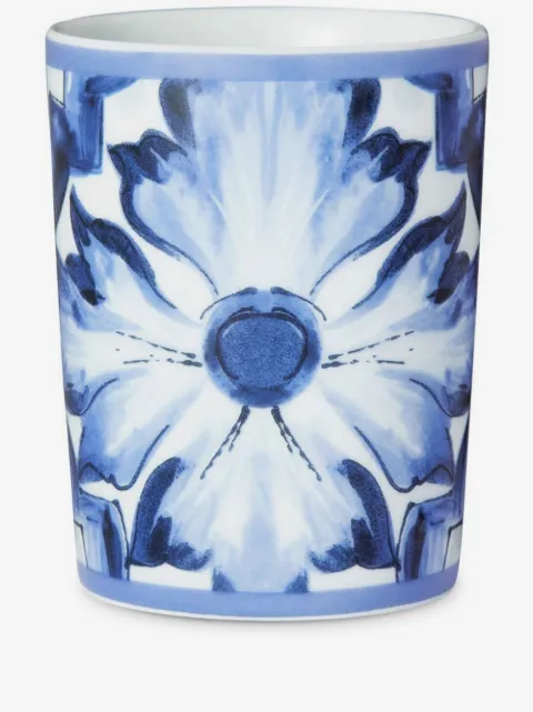 Dolce & Gabbana vaso de porcelana Blu Mediterraneo