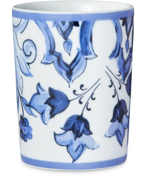 Dolce & Gabbana Blu Mediterraneo porcelain wine glass