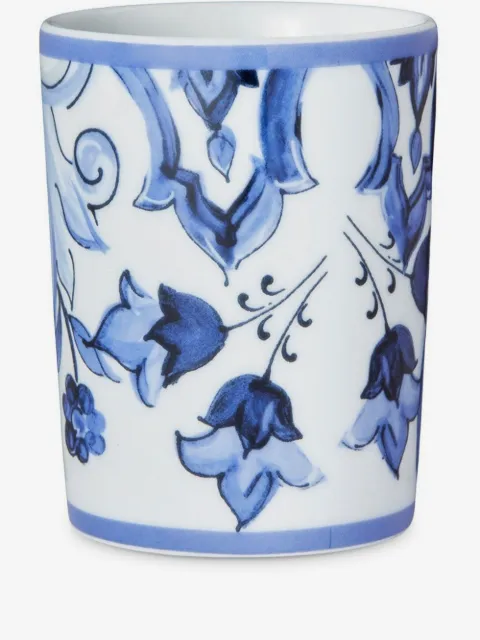 Dolce & Gabbana Blu Mediterraneo porcelain wine glass
