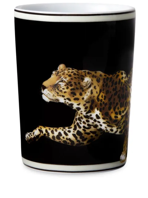 Dolce & Gabbana tiger-print porcelain glass