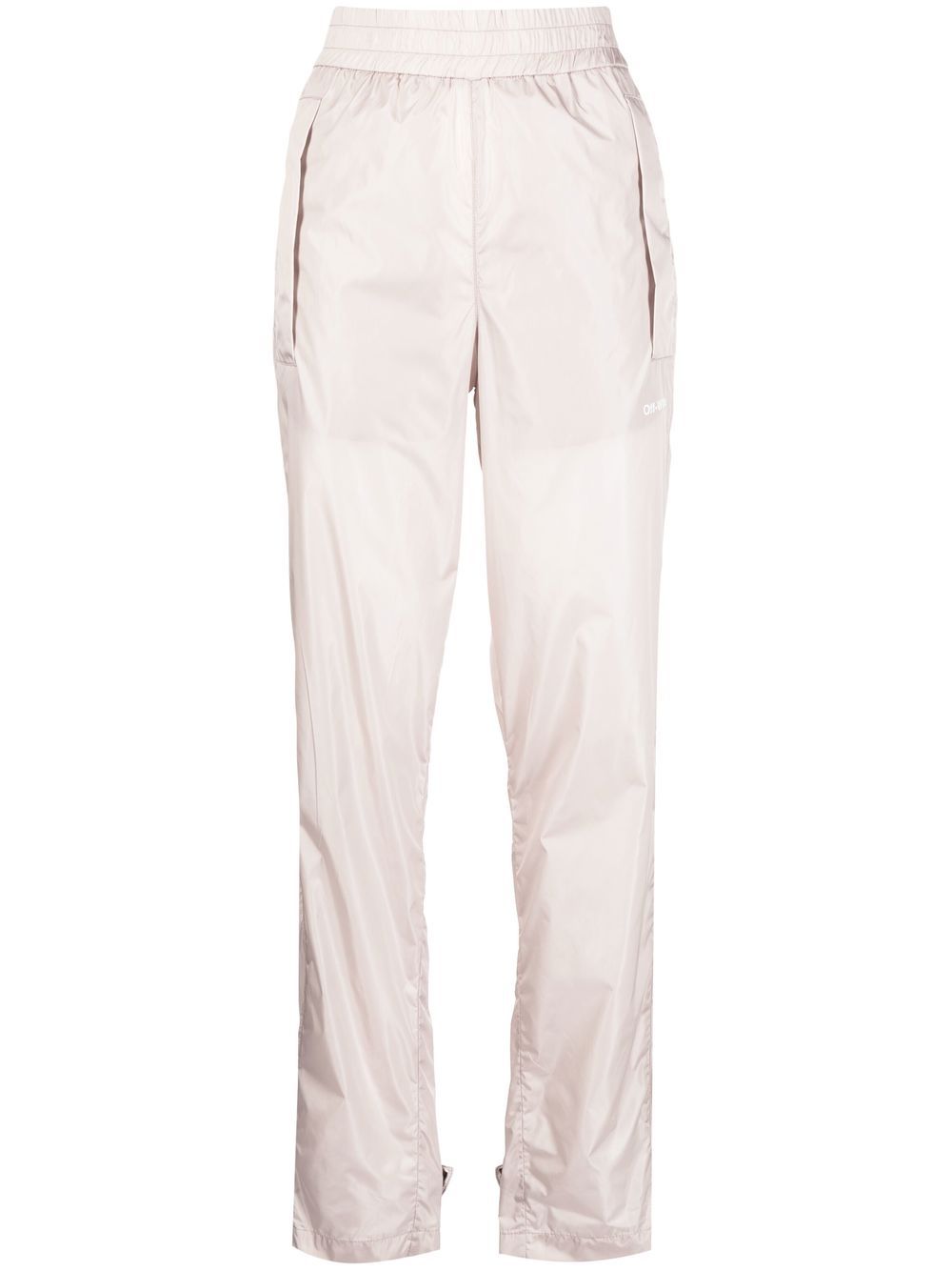 

Off-White pantalones con motivo Diag - Marrón