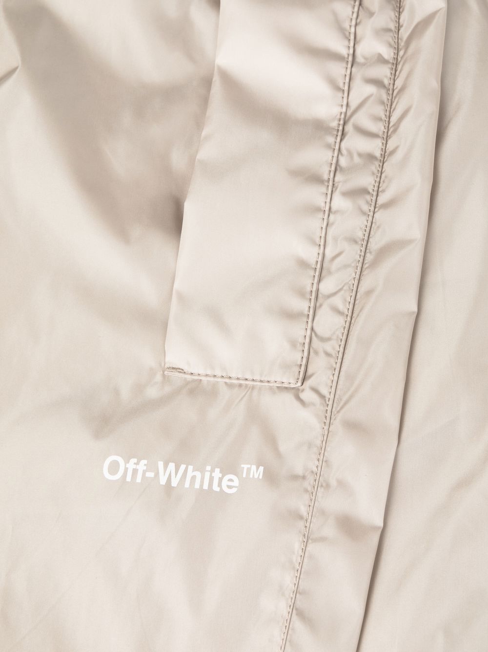 Off-White diagonal-stripe straight-leg trousers Women