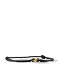 David Yurman 18kt yellow gold Infinity Link cord bracelet (9mm)