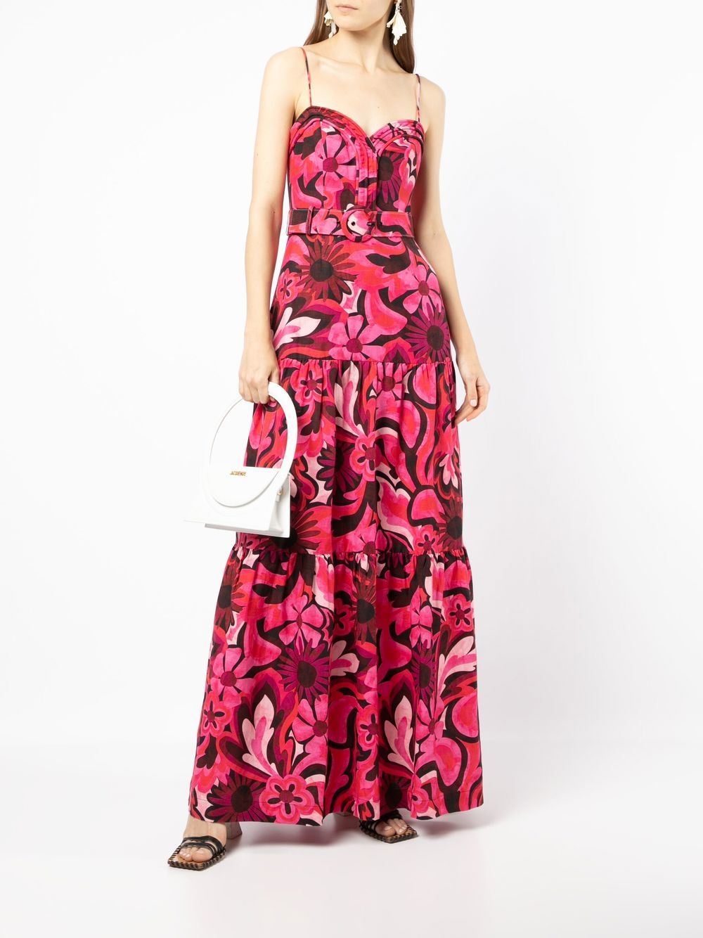 Rebecca Vallance Crimson Clover Sweetheart Maxi Dress - Farfetch