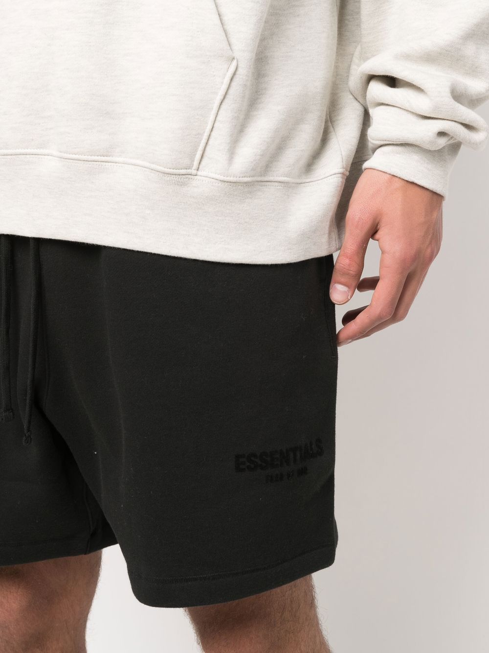 fear of god track shorts