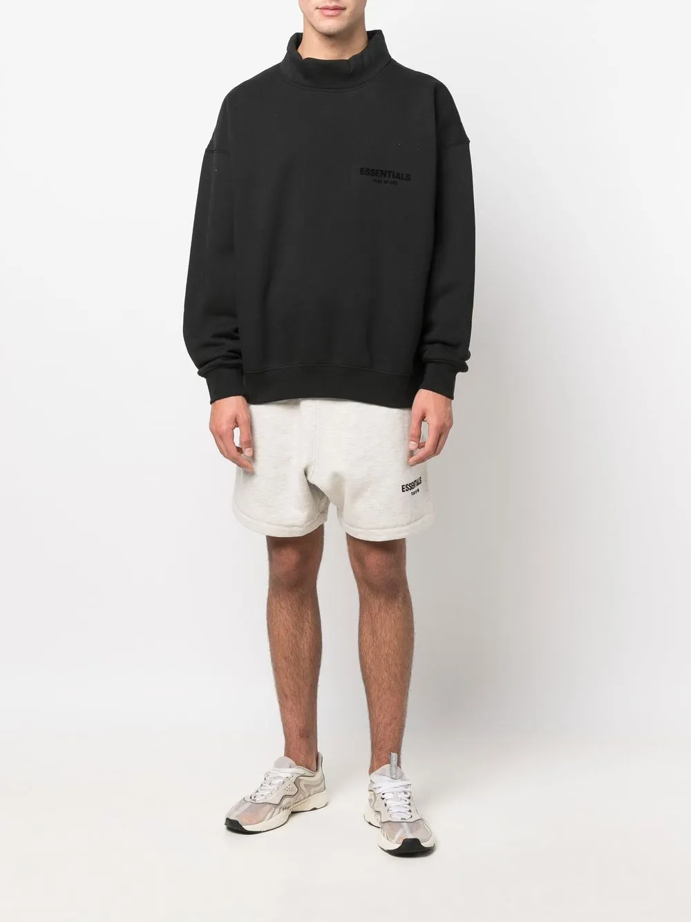 FEAR OF GOD ESSENTIALS logo-print drawstring track shorts | Track & Running Shorts | Image 2