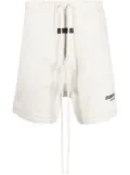FEAR OF GOD ESSENTIALS logo-print drawstring track shorts - Neutrals