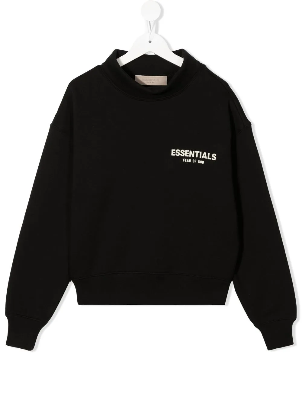 

FEAR OF GOD ESSENTIALS KIDS logo-print sweatshirt - Black