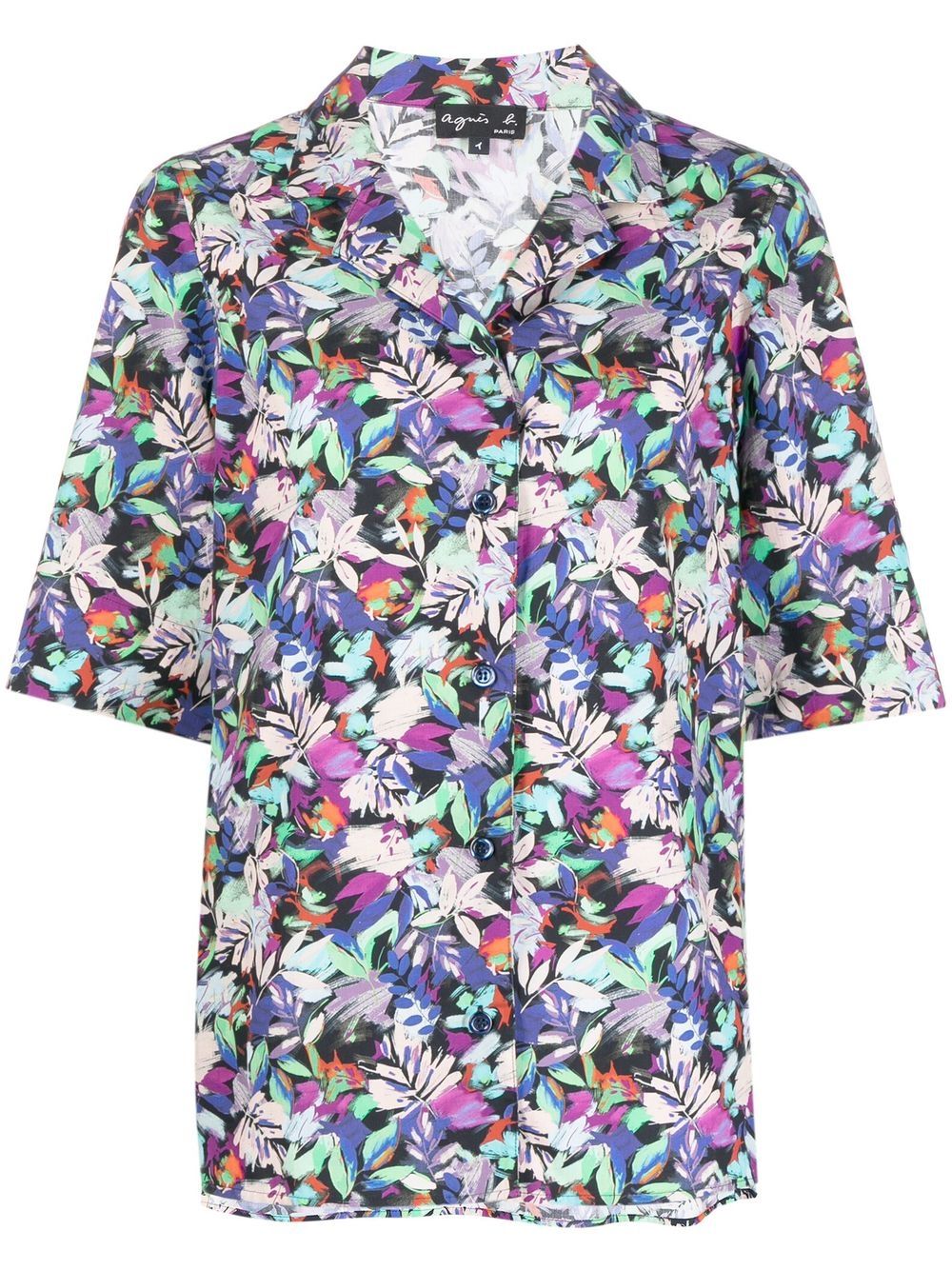 

agnès b. Hawaï floral-print shirt - Multicolour