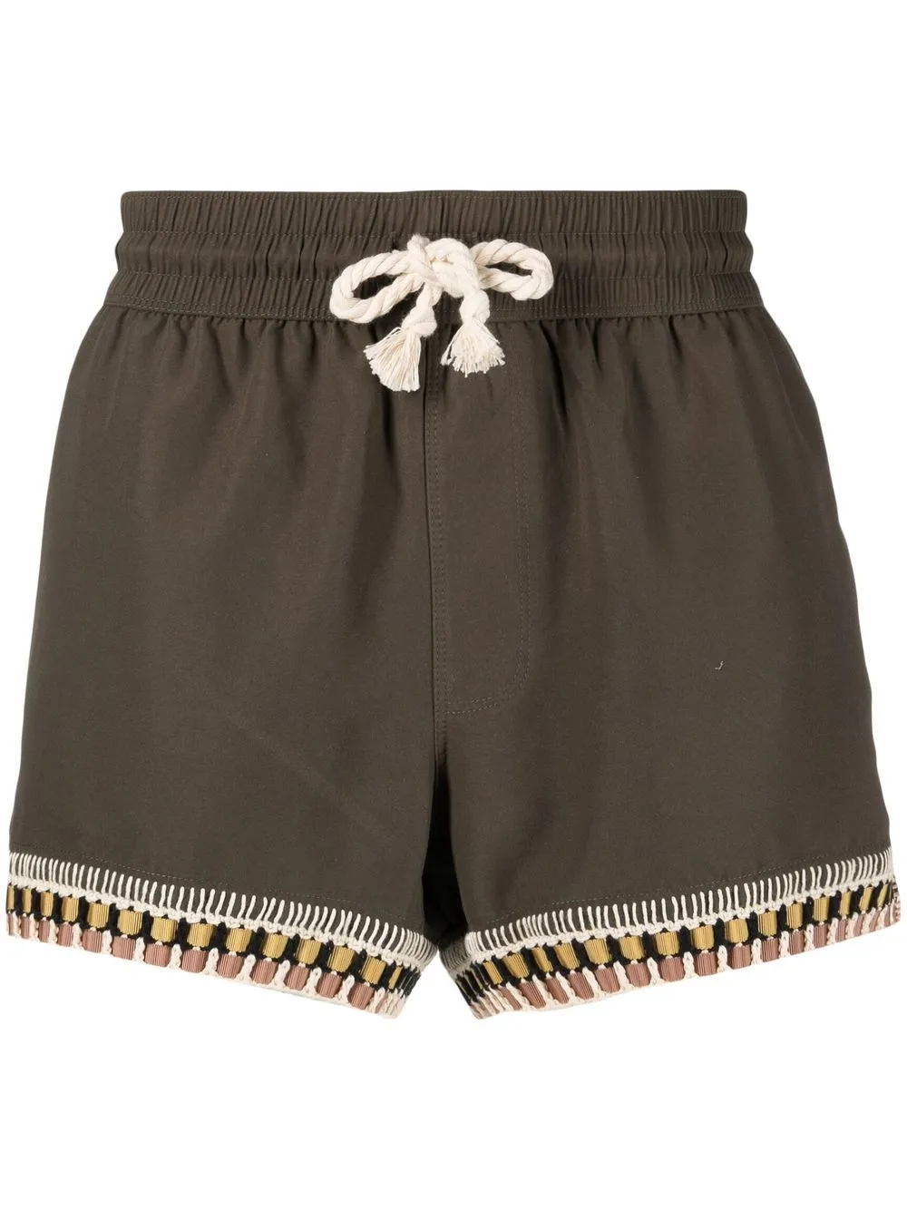

MOUTY bermudas rectas con bolsillos - Verde