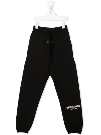 FEAR OF GOD ESSENTIALS KIDS logo print Tracksuit Bottoms Farfetch