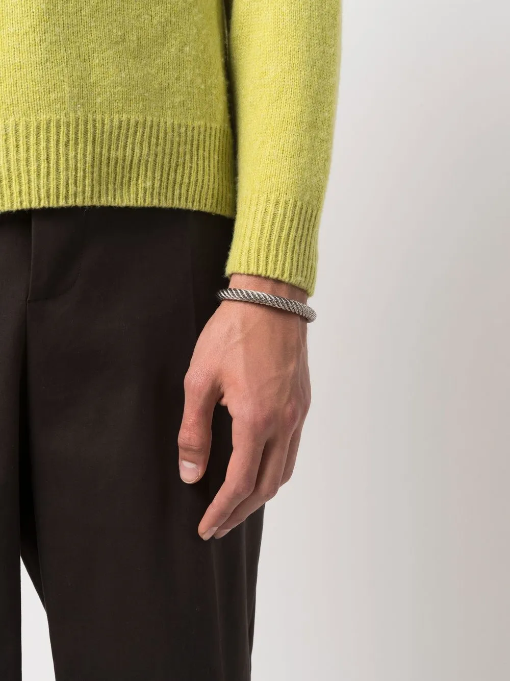 Bottega Veneta Schakelarmband - Zilver