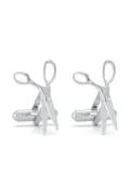 Mateo scissor shape cufflinks - Silver