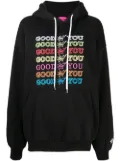 BAPY BY *A BATHING APE® text print hoodie - Black