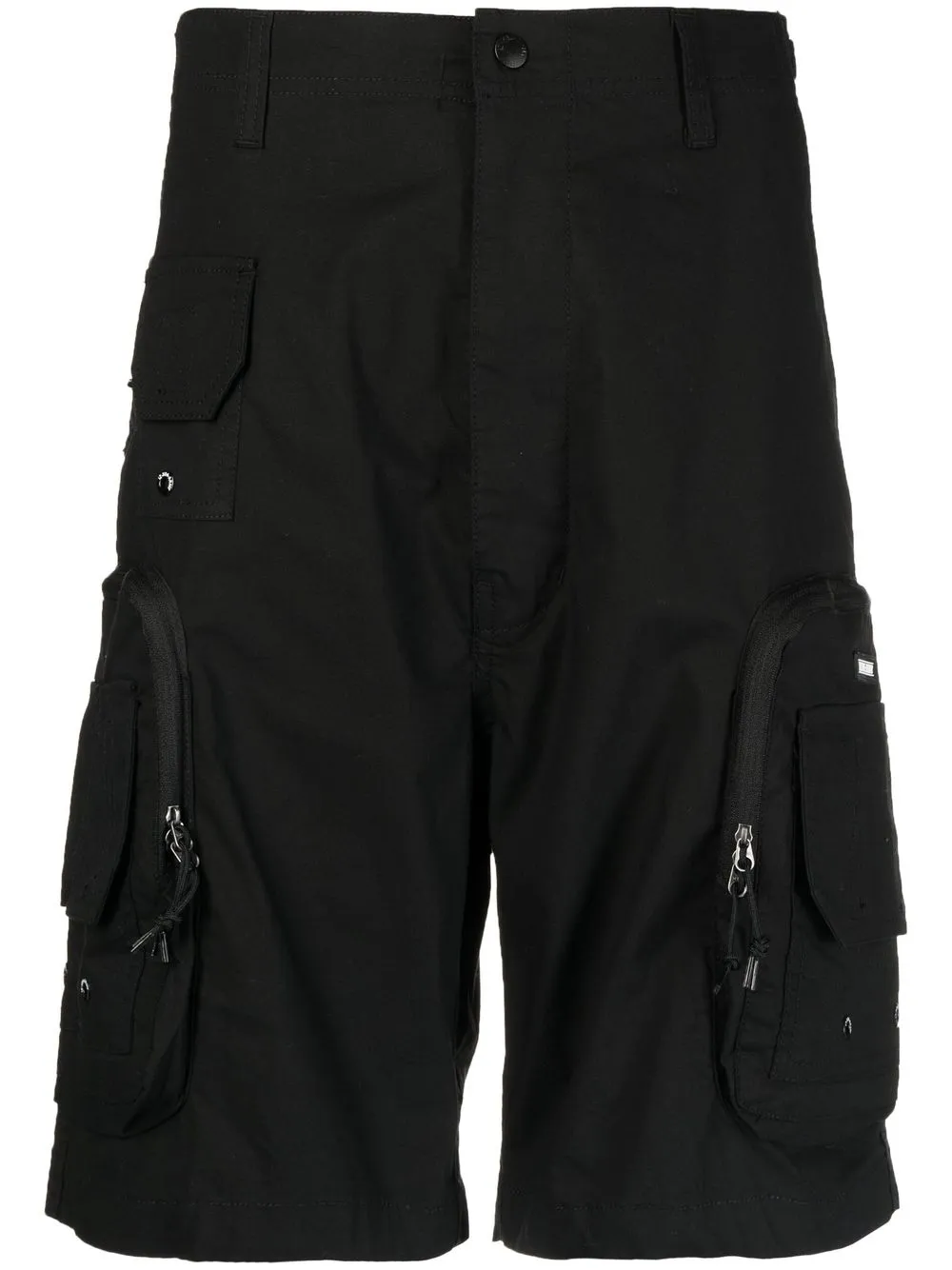 

izzue shorts cargo con bolsillos - Negro