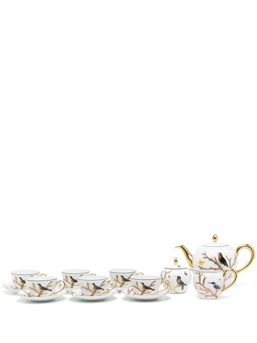 

Bernardaud Aux Oiseaux tea gift case - Multicolour