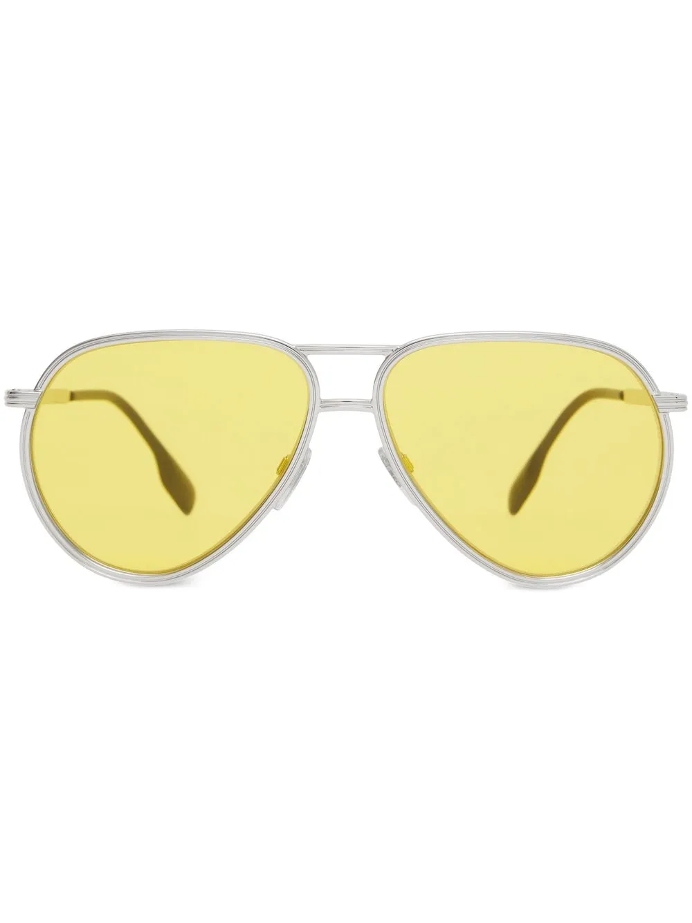 

Burberry Eyewear tinted pilot-frame sunglasses - Yellow