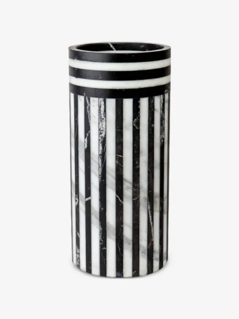 Editions Milano vase Bloom 1 en marbre (15 cm)