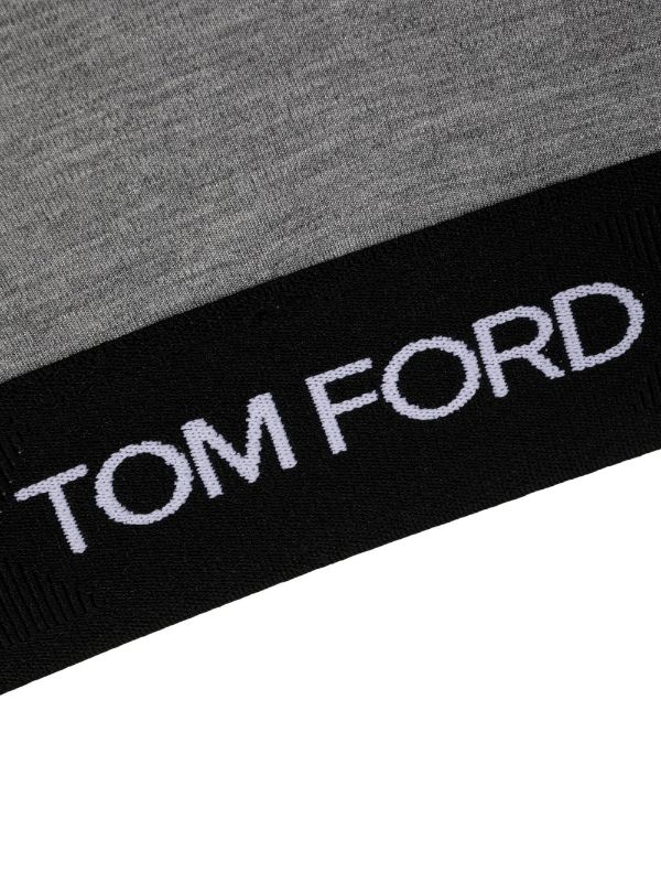 TOM FORD logo-underband Bra - Farfetch