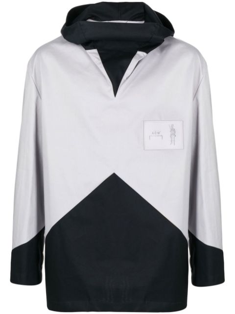 A-COLD-WALL* geometric panelled windbreaker