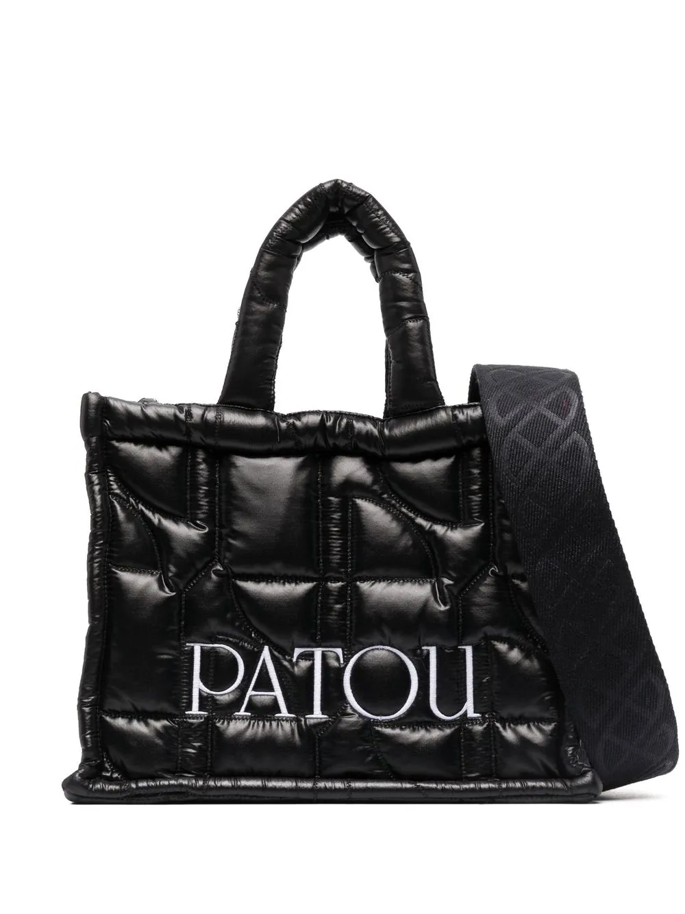 

Patou small Patou quilted tote bag - Black