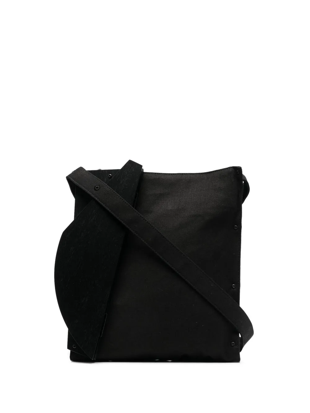 

Discord Yohji Yamamoto bolsa de hombro de mezclilla asimétrica mini - Negro