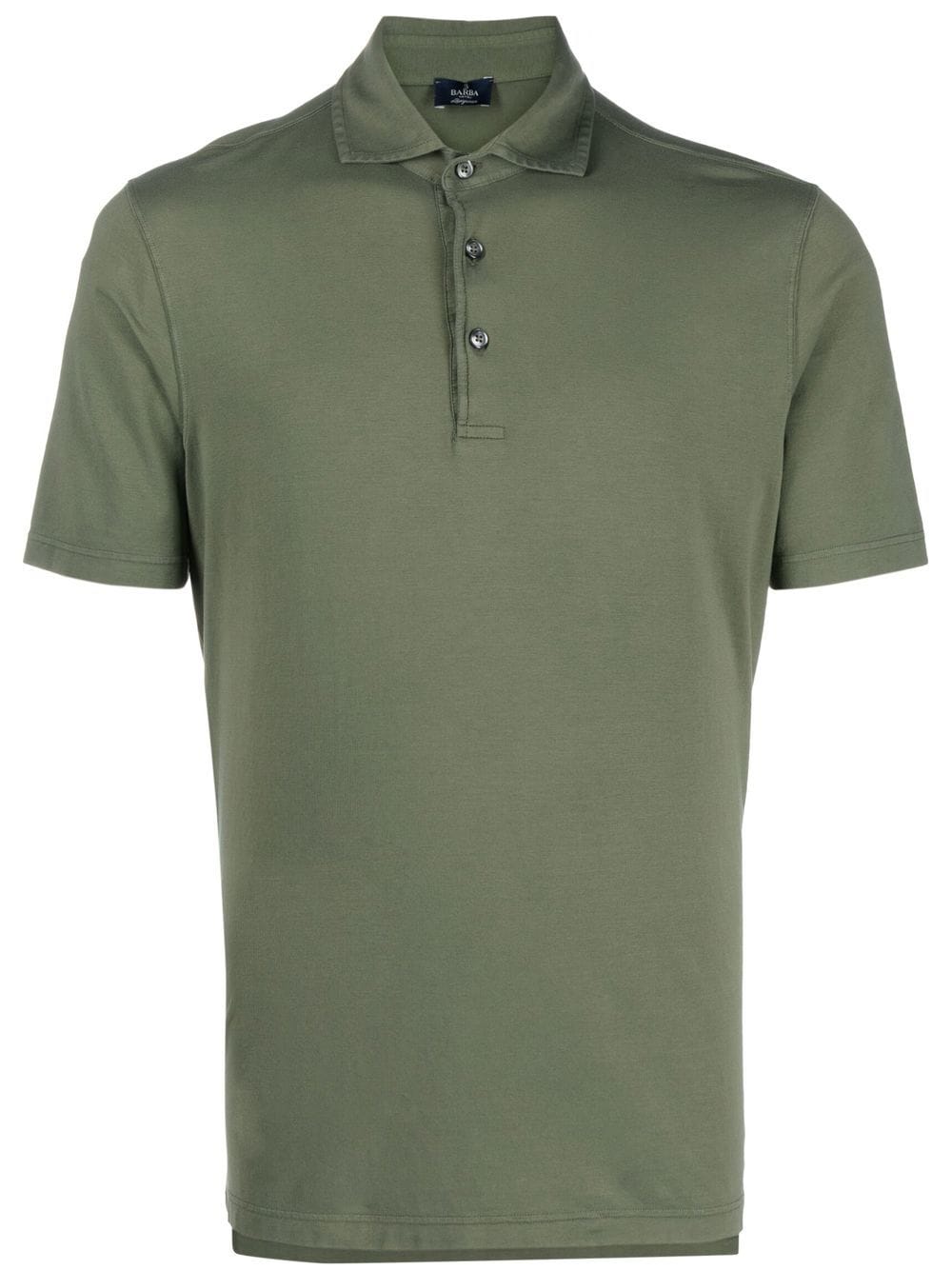 Barba Short-sleeve Polo Shirt In Green | ModeSens