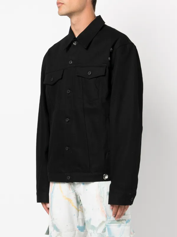 Off-White x Neen デニムジャケット | ブラック | FARFETCH JP