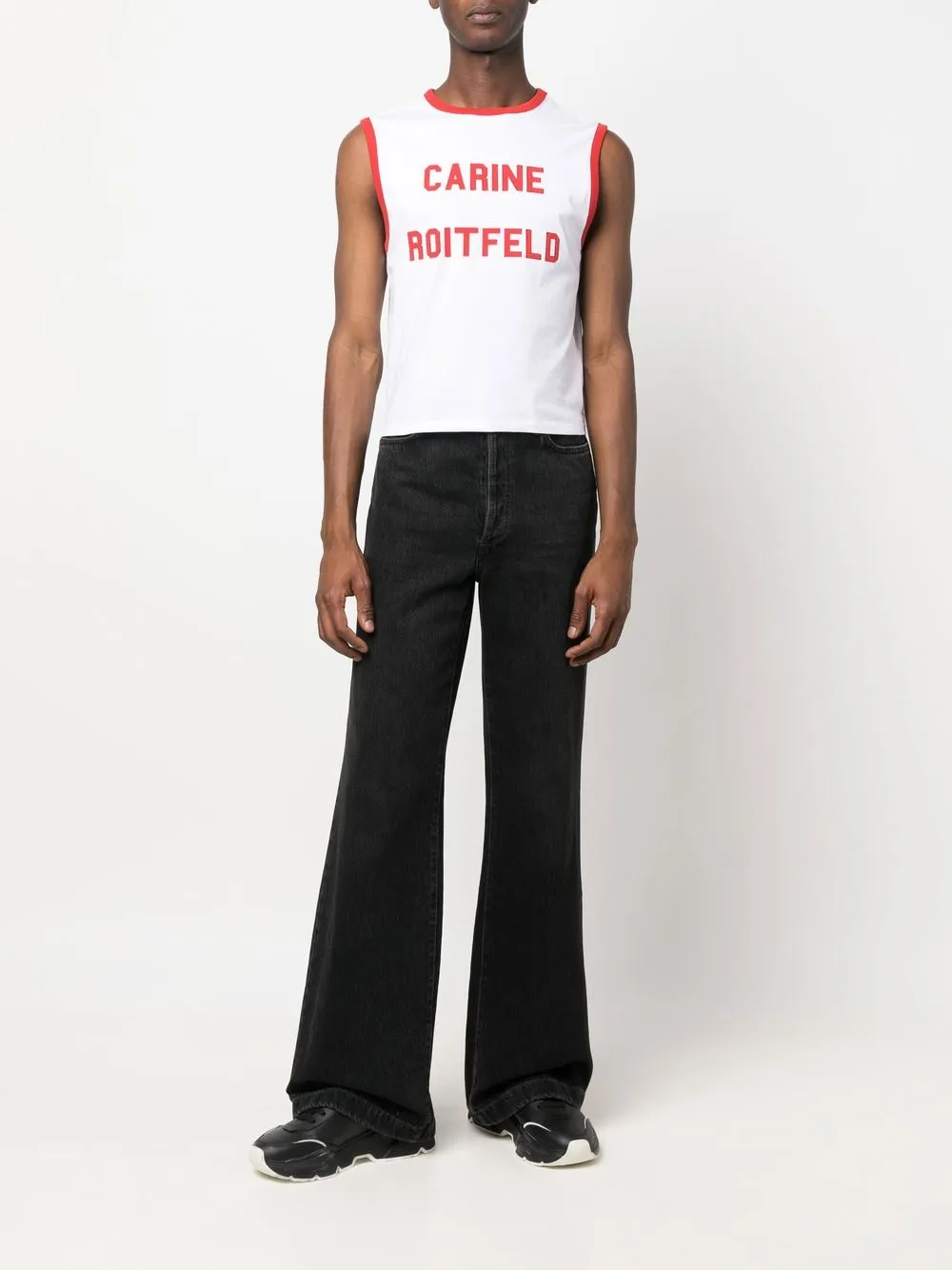 Image 2 of Karl Lagerfeld x Alled-Martinez Team Karl-print tank top