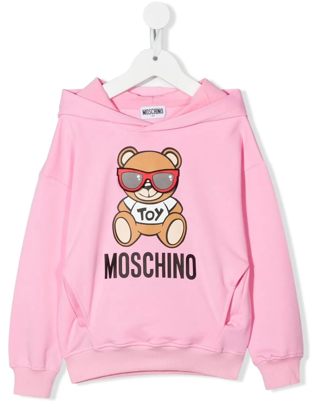 

Moschino Kids hoodie con motivo Teddy Bear - Rosado