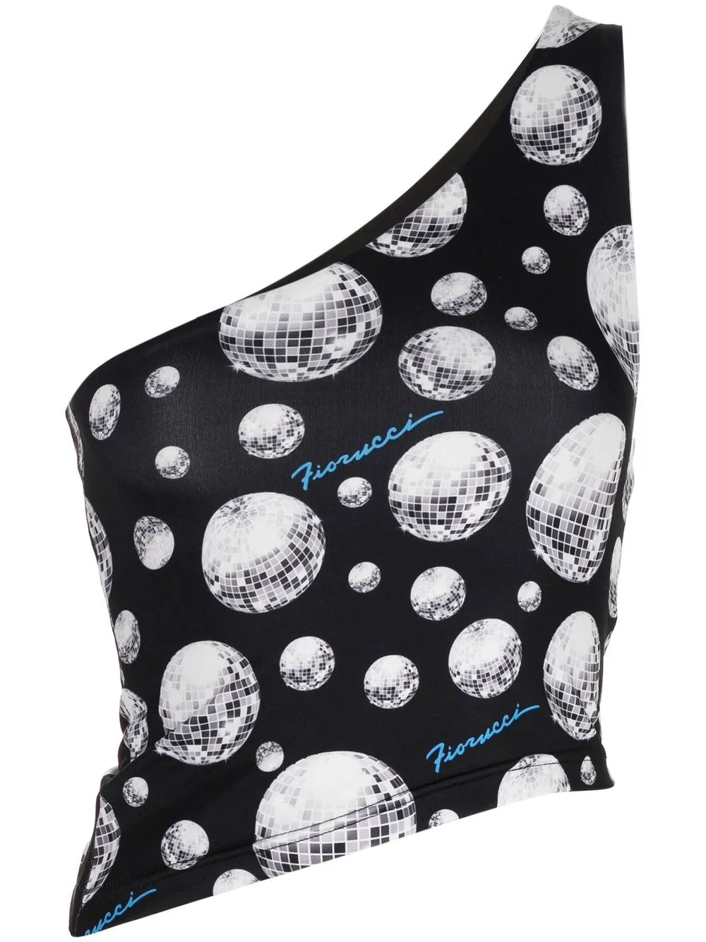 

Fiorucci discoball-print sleeveless top - Black