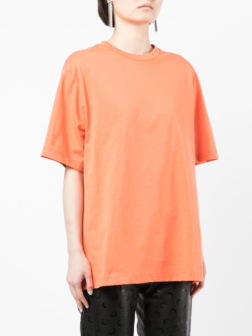 Shop Ih Nom Uh Nit Logo-print Short-sleeve T-shirt In Orange