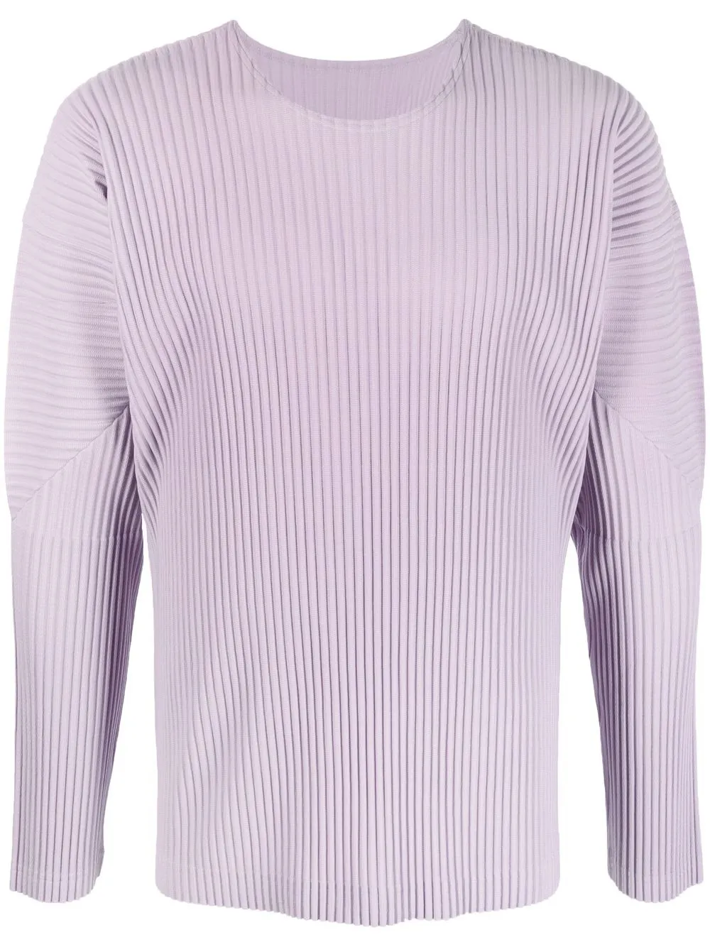 

Homme Plissé Issey Miyake pleated long-sleeve T-shirt - Purple