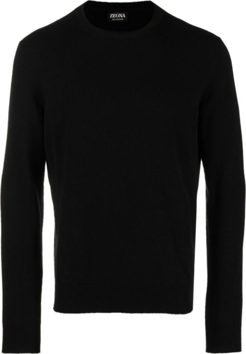 Zegna - fine-knit cashmere jumper