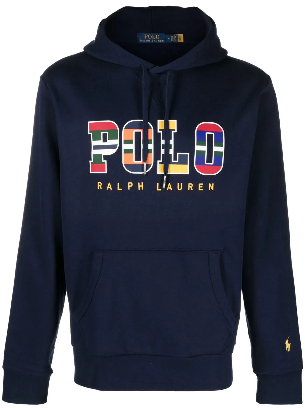 

Polo Ralph Lauren hoodie con logo estampado - Azul