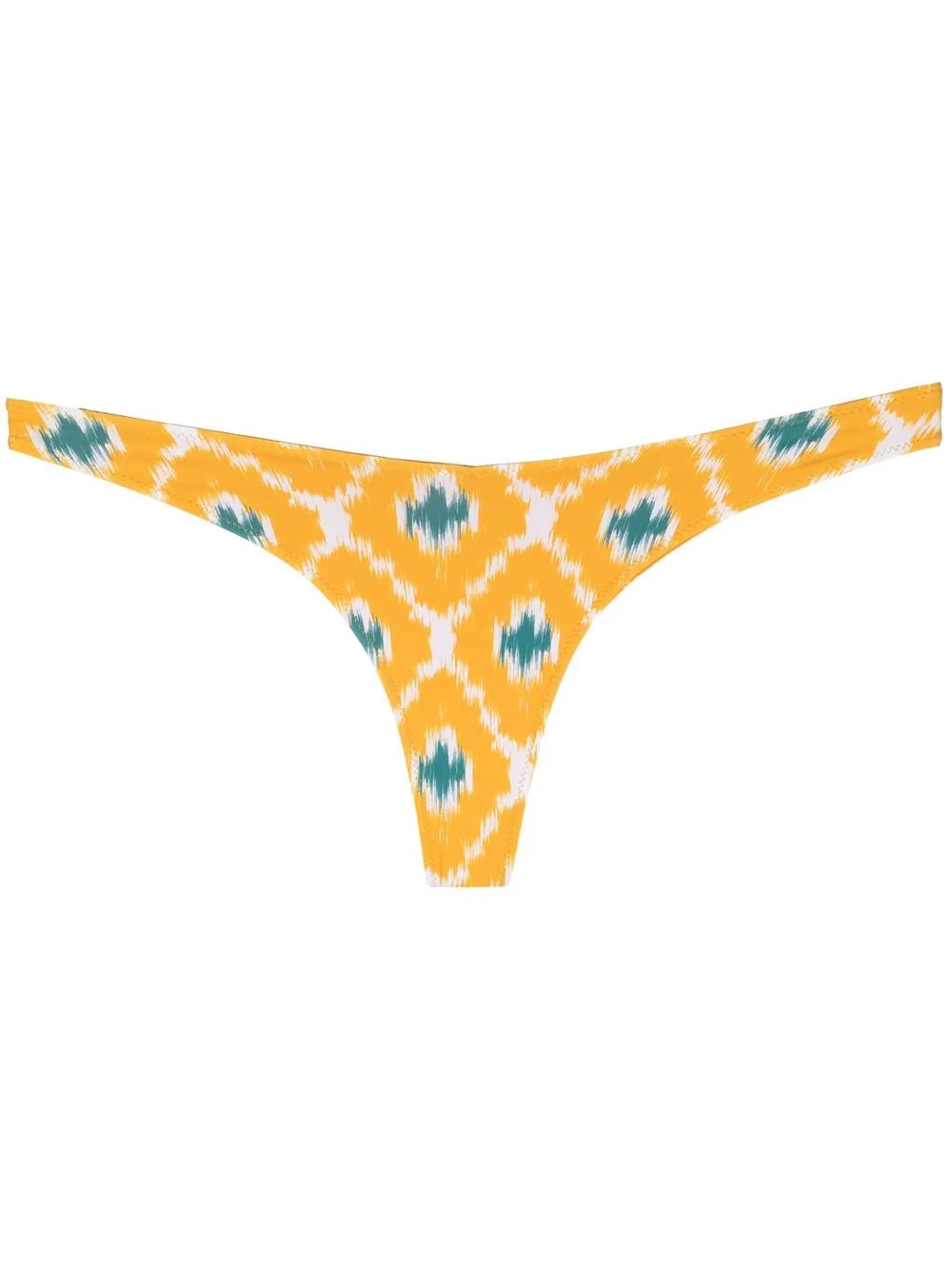 

MC2 Saint Barth Naomi graphic-print bikini bottoms - Yellow