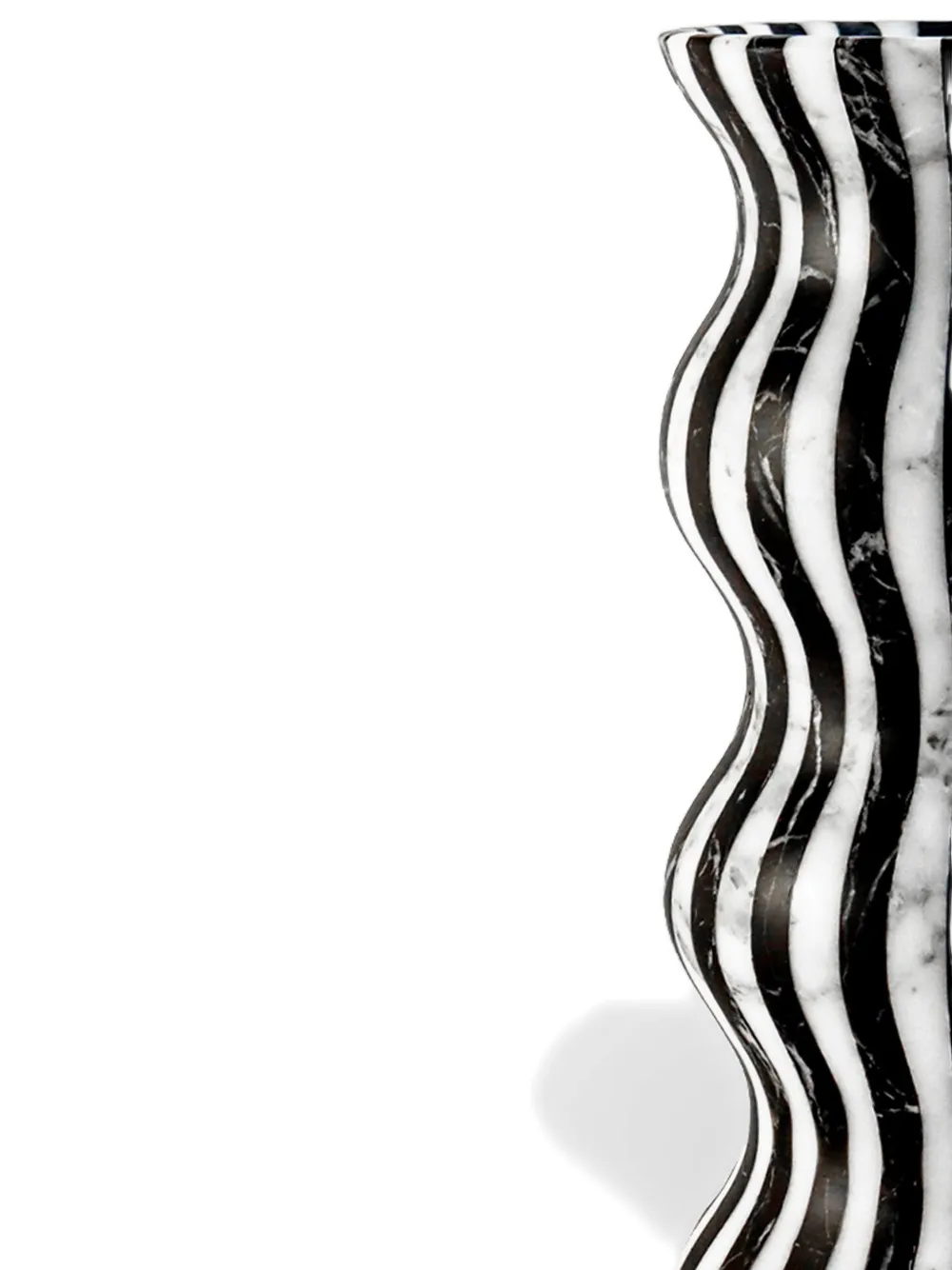 Versilla Striped Marble Vase