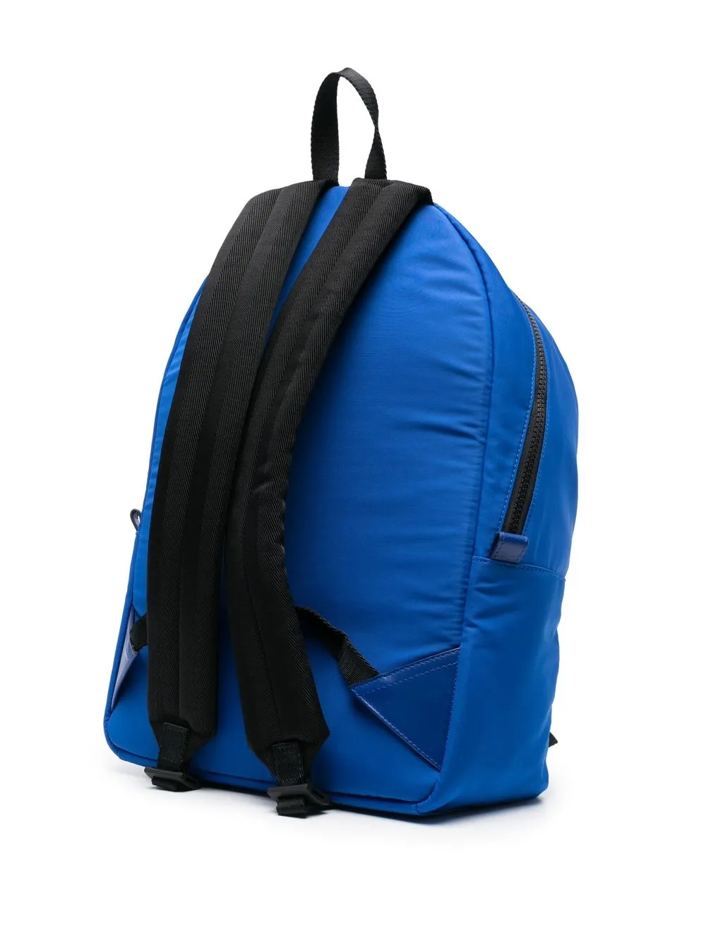  Alexander Mcqueen Rucksack Mit Logo Print   Blau 
