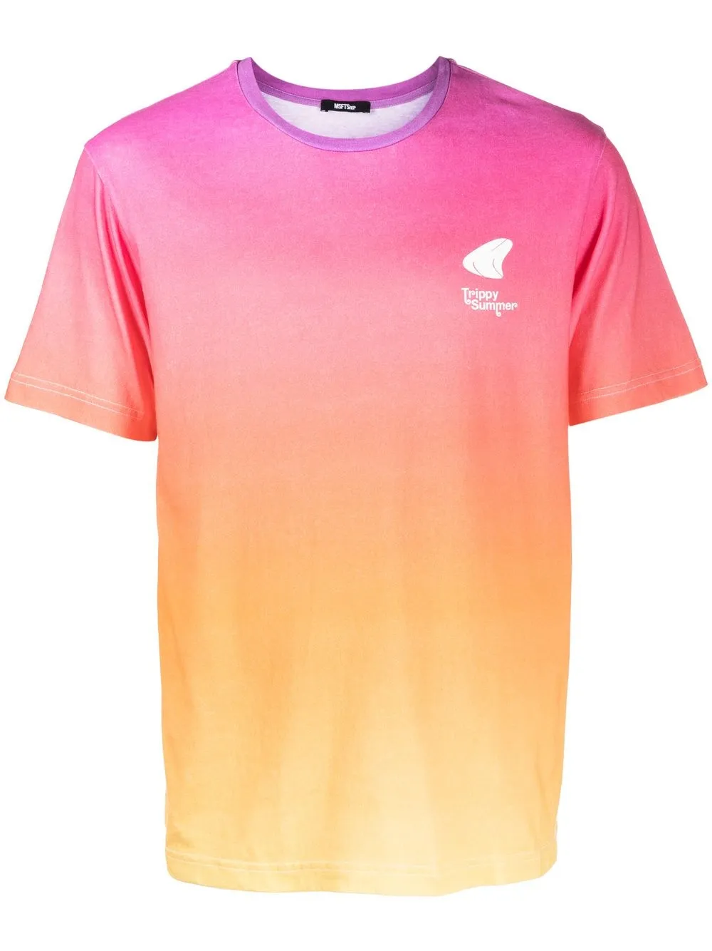 

MSFTSrep playera Trippy Summer - Naranja