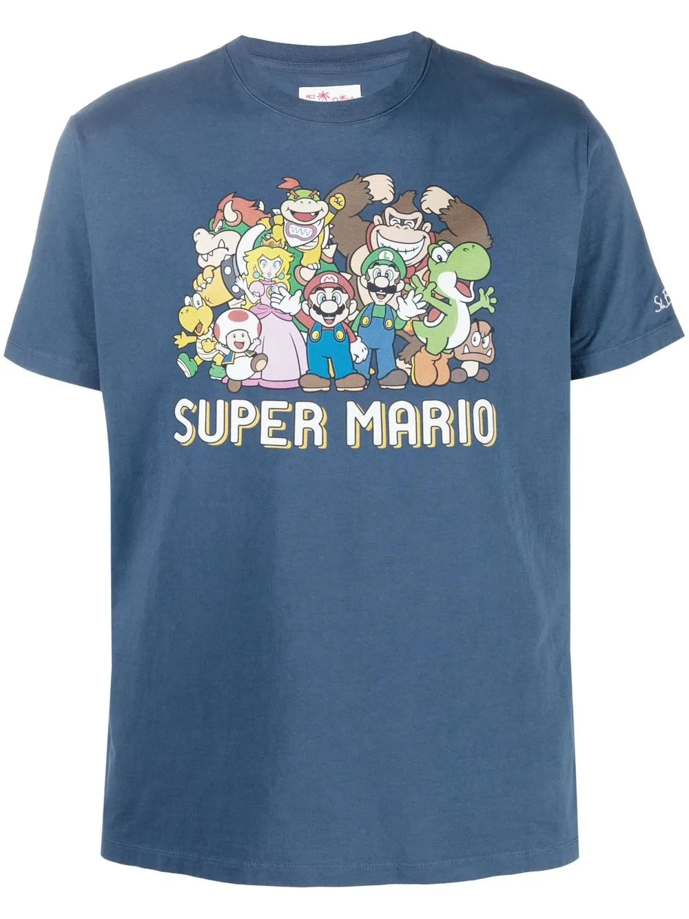 

MC2 Saint Barth Super Mario graphic-print T-shirt - Blue