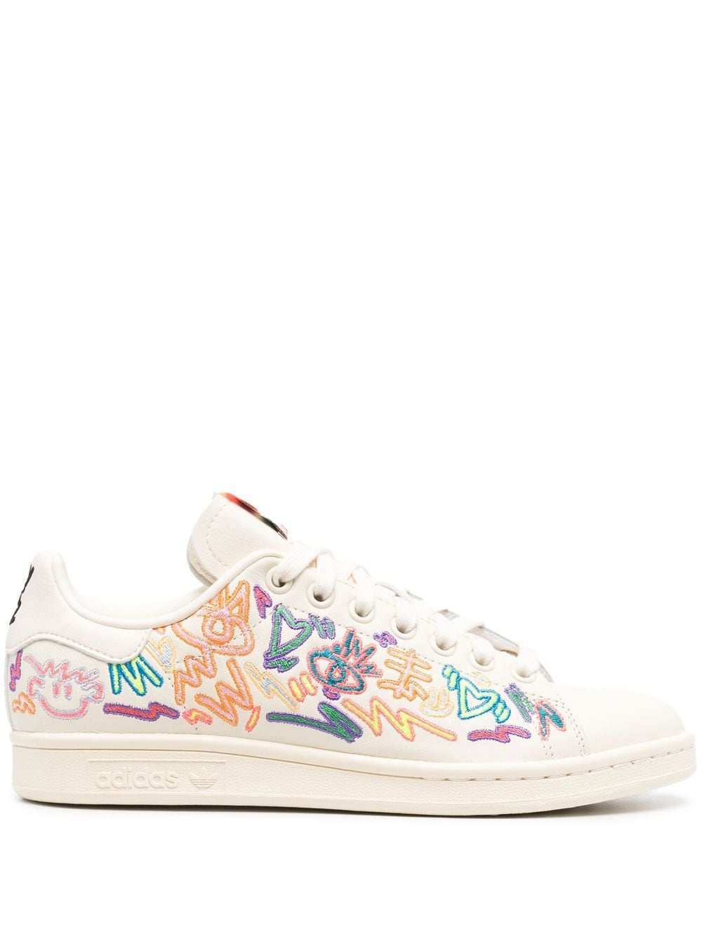 Adidas Stan Smith Pride Embroidered Sneakers - Farfetch