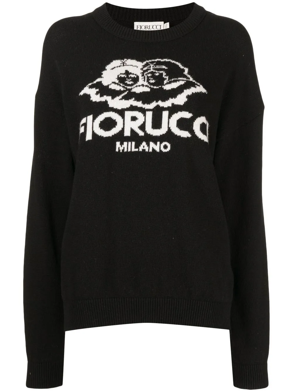 Fiorucci Intarsia Knit Sweater