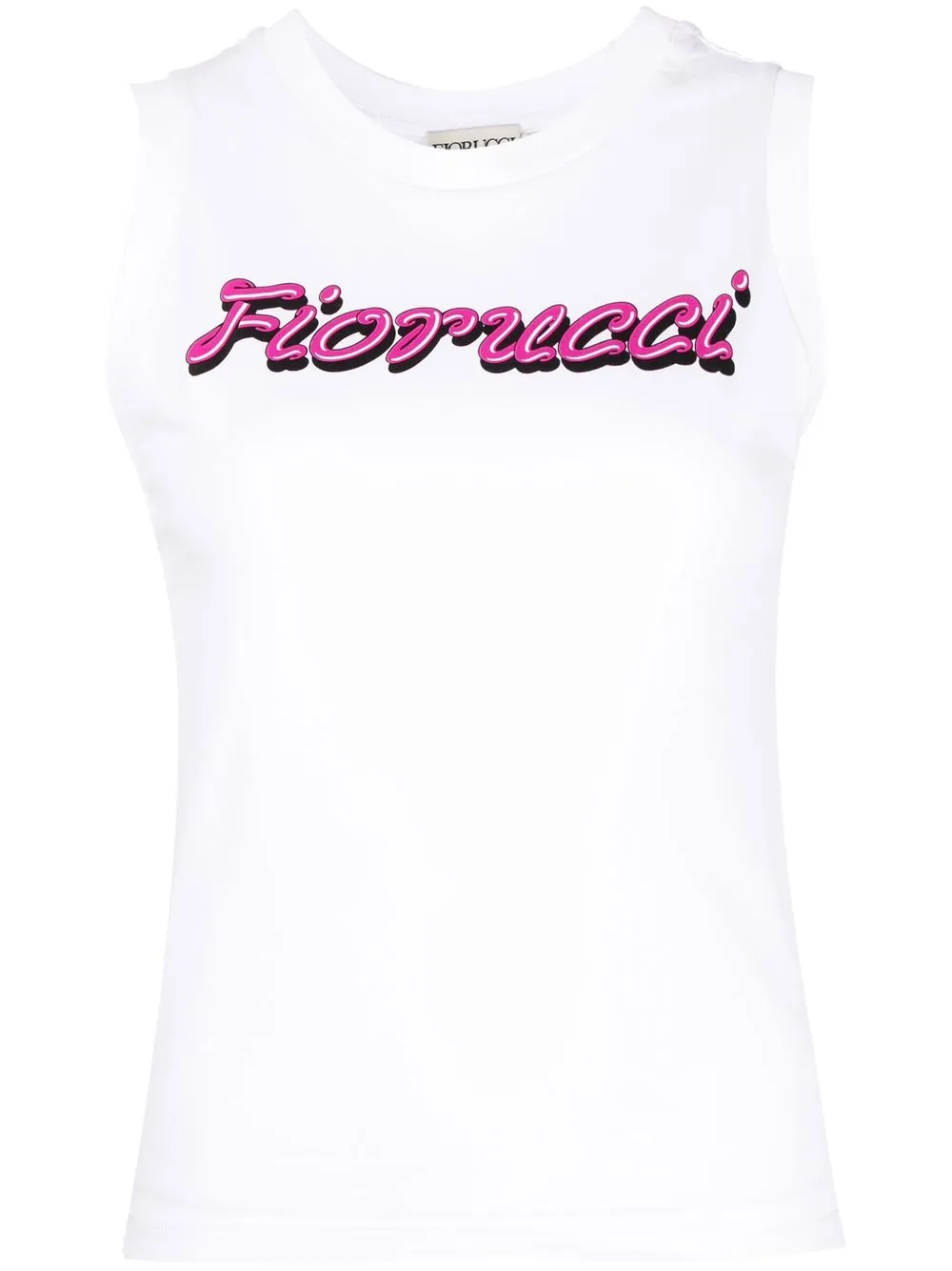 

Fiorucci playera con logo estampado - Blanco