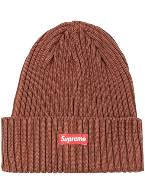 Supreme bonnet nervuré à logo Box