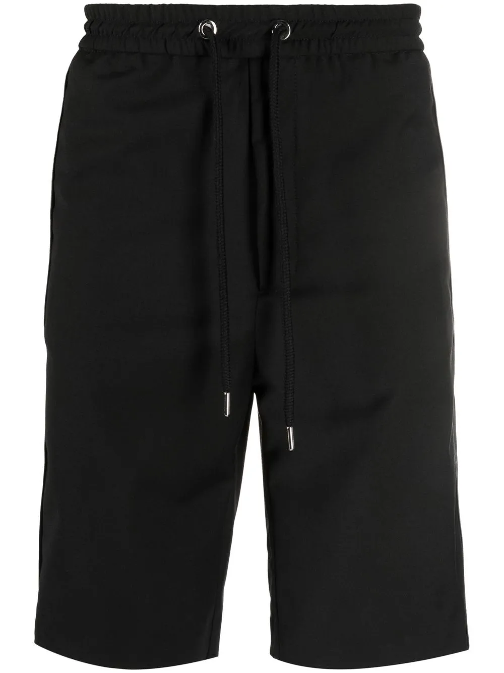 

Les Hommes shorts con cordones en la pretina - Negro